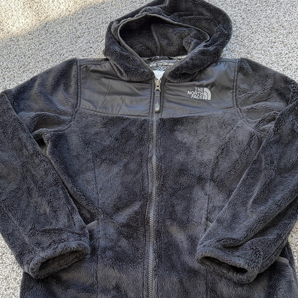 The North Face Charcoal Fleece Hoodie